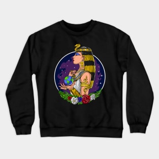 Egyptian Queen Cleopatra Crewneck Sweatshirt